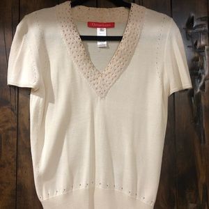 Beaded Designer top